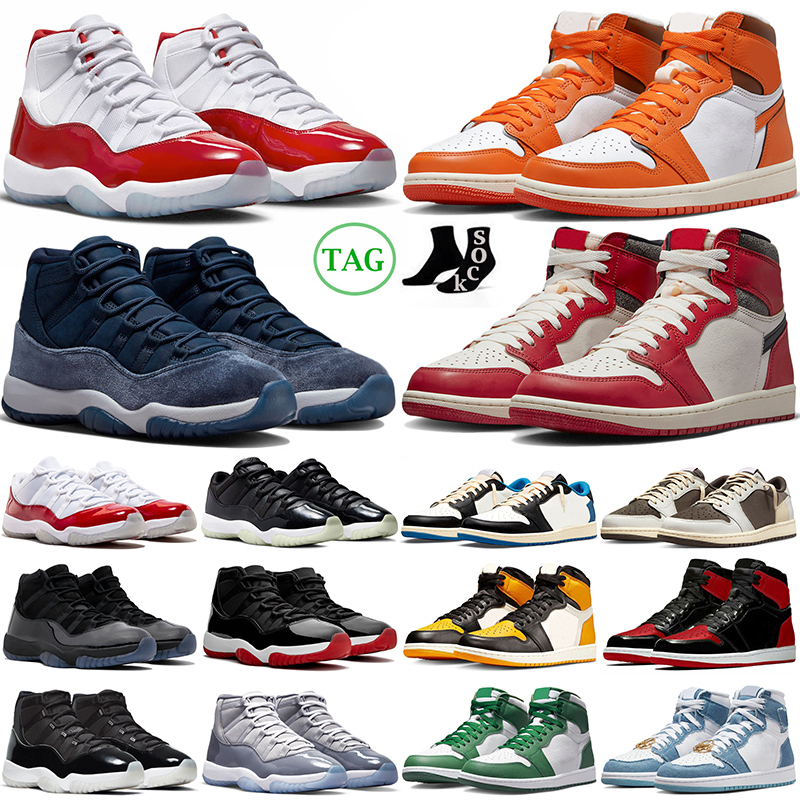 Jumpman Retro 1 11 Basketball Shoes travis scotts 1s Lost And Found Reverse Mocha Starfish 11s Cherry Midnight Navy Cool Grey Bred Mens Trainers Outdoor Sneakers, #1
Jumpman Retro 1 11 Basketball Shoes travis scotts 1s Lost And Found Reverse Mocha Starfish 11s Cherry Midnight Navy Cool Grey Bred Mens Trainers Outdoor Sneakers, #1
