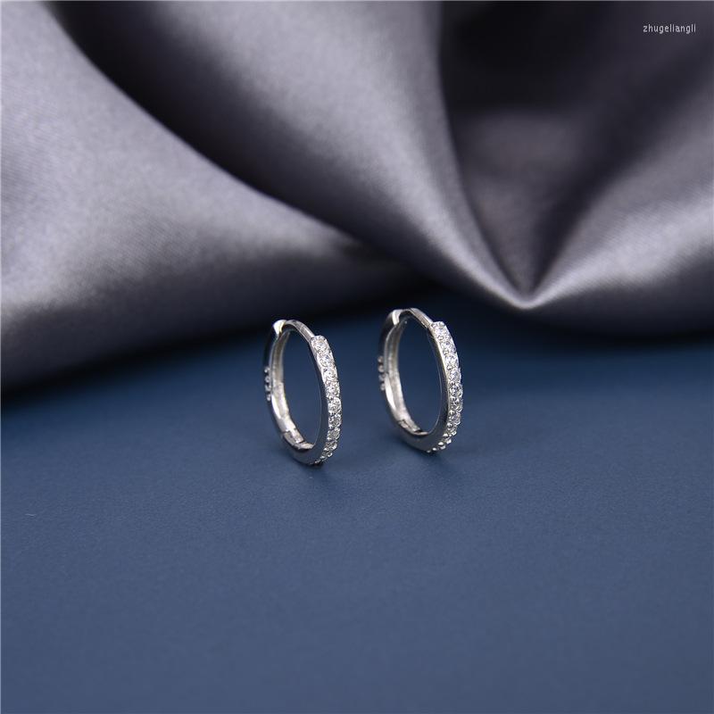 Hoop Earrings 925 Sterling Silver Crystal Circle Women Making Female Models Suitable For Valentine's Day Gift Party Engagement
Hoop Earrings 925 Sterling Silver Crystal Circle Women Making Female Models Suitable For Valentine's Day Gift Party Engagement