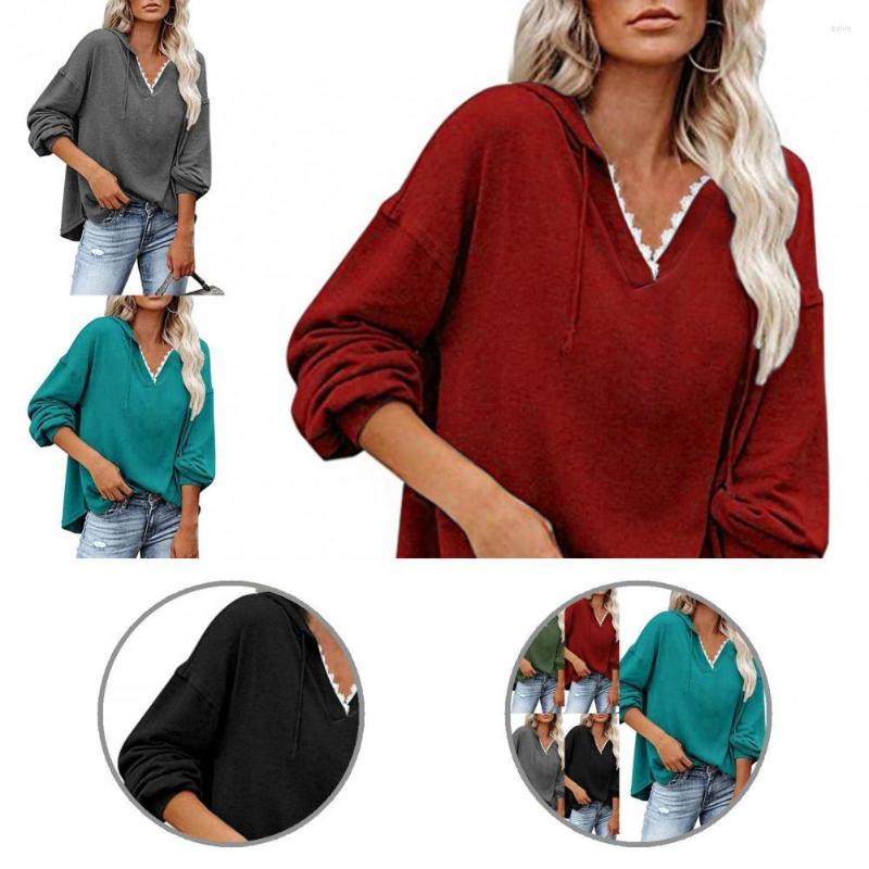 Women's Blouses 5 Colors Casual V Neck Women Hooded Top Leisure Lady Blouse Drawstring For Trip, Black
Women's Blouses 5 Colors Casual V Neck Women Hooded Top Leisure Lady Blouse Drawstring For Trip, Black