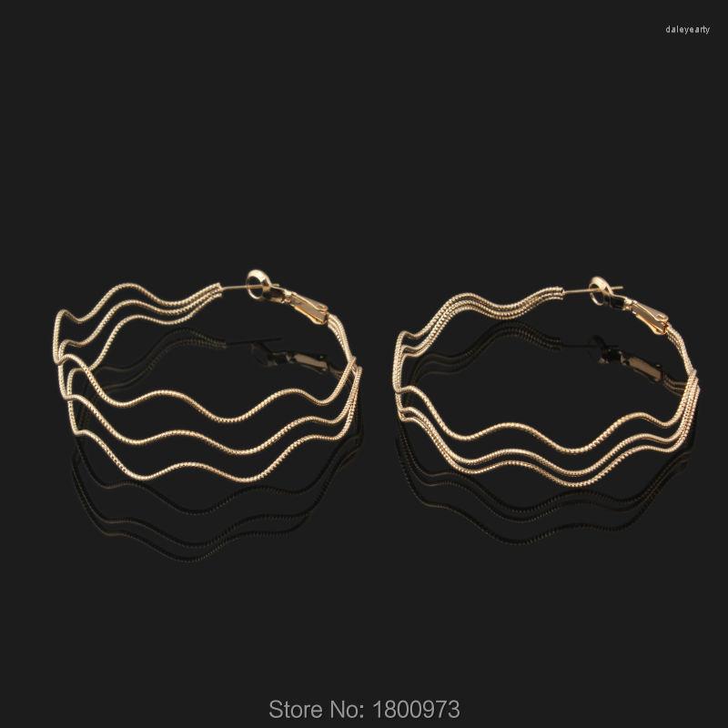Hoop Earrings Fashion Jewelry Rose Gold Color Big Three Circle Curve For Women Wholseale
Hoop Earrings Fashion Jewelry Rose Gold Color Big Three Circle Curve For Women Wholseale