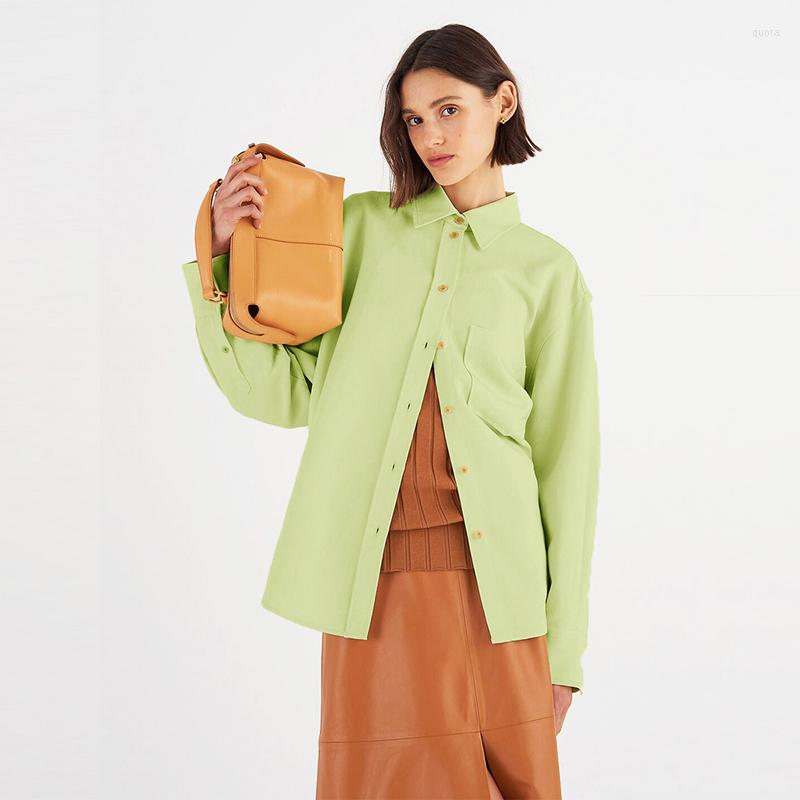 Women's Blouses Women Long Sleeve Loose Single Breasted Blouse Summer Ladies Turn-Down Collar Solid Color Simple Shirt Tops With Pocket
Women's Blouses Women Long Sleeve Loose Single Breasted Blouse Summer Ladies Turn-Down Collar Solid Color Simple Shirt Tops With Pocket