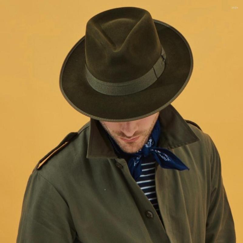 Berets Fedora Hat Felt Wide Brim Ladies Trilby Chapeu Feminino Women Men Jazz Godfather Sombrero Caps Gentleman, White
Berets Fedora Hat Felt Wide Brim Ladies Trilby Chapeu Feminino Women Men Jazz Godfather Sombrero Caps Gentleman, White