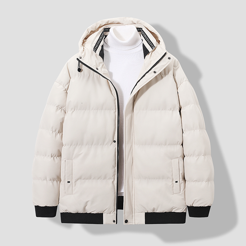 Men's Down Parkas Harajuku Hooded Waterproof Ski Coat Pocket Zipper Fashion Puffer Jacket Outdoors Warm Basic Bubble for Male 221207, Black
Men's Down Parkas Harajuku Hooded Waterproof Ski Coat Pocket Zipper Fashion Puffer Jacket Outdoors Warm Basic Bubble for Male 221207, Black