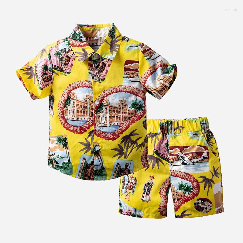 Clothing Sets Childrens Summer Clothes Hawaiian Coconut Tree Printed Short Sleeve Beach Shirts And Shorts Two Piece Set Boys Boutique, Navy blue
Clothing Sets Childrens Summer Clothes Hawaiian Coconut Tree Printed Short Sleeve Beach Shirts And Shorts Two Piece Set Boys Boutique, Navy blue