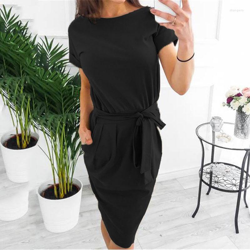 Party Dresses Women O Neck Casual Office Lady Simple Pocket Elegant Sukienka 2022 Spring Summer Gathered Bandage Dress Midi, Black
Party Dresses Women O Neck Casual Office Lady Simple Pocket Elegant Sukienka 2022 Spring Summer Gathered Bandage Dress Midi, Black