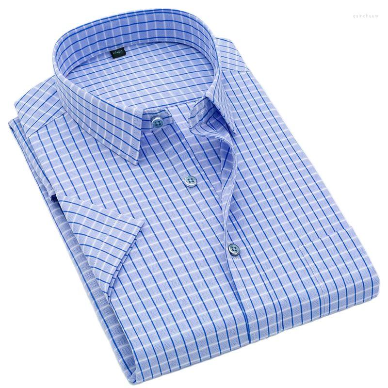 Men's Casual Shirts Tops Shirt Man High Quality Men Clothing Leisure Design Plaid Mens Social Short Sleeve Dress S-5XL, Blue
Men's Casual Shirts Tops Shirt Man High Quality Men Clothing Leisure Design Plaid Mens Social Short Sleeve Dress S-5XL, Blue
