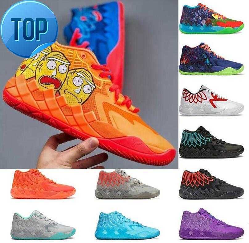 Basketball TOP Shoes Rock Ridge LaMelo Ball MB.01 Basketball Shoes Mens Womens Be You Rick and Modi Queen City Purple Cat Buzz City White
Basketball TOP Shoes Rock Ridge LaMelo Ball MB.01 Basketball Shoes Mens Womens Be You Rick and Modi Queen City Purple Cat Buzz City White
