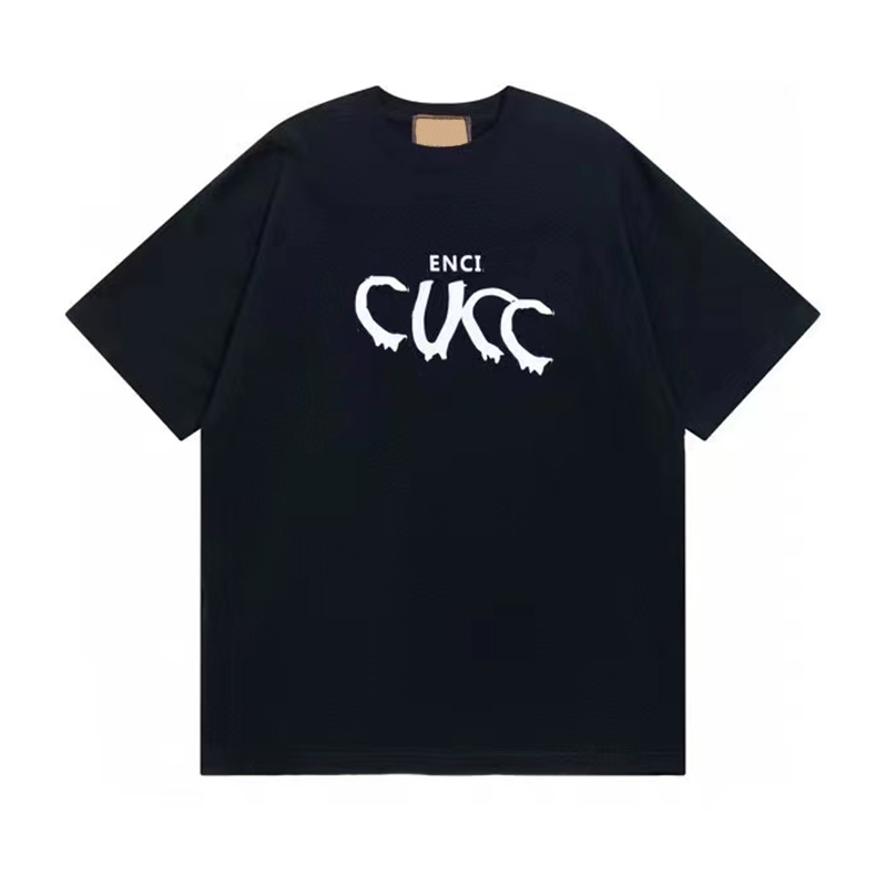Mens T Shirt Letter Print Round Neck Short Sleeve Black White Fashion Men Women Tees, 01
Mens T Shirt Letter Print Round Neck Short Sleeve Black White Fashion Men Women Tees, 01