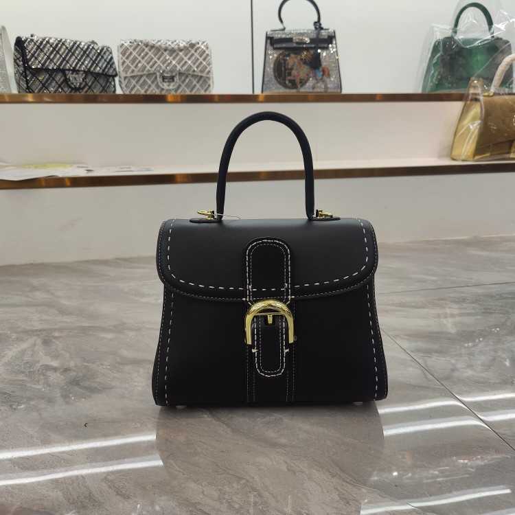 Bags Handbags Delv Belgium Classic Leather Elegant Fashion Designer Luxury Hand-held Women's Bag Head Versatile Handbag Lady Niche Slca, Black7
Bags Handbags Delv Belgium Classic Leather Elegant Fashion Designer Luxury Hand-held Women's Bag Head Versatile Handbag Lady Niche Slca, Black7