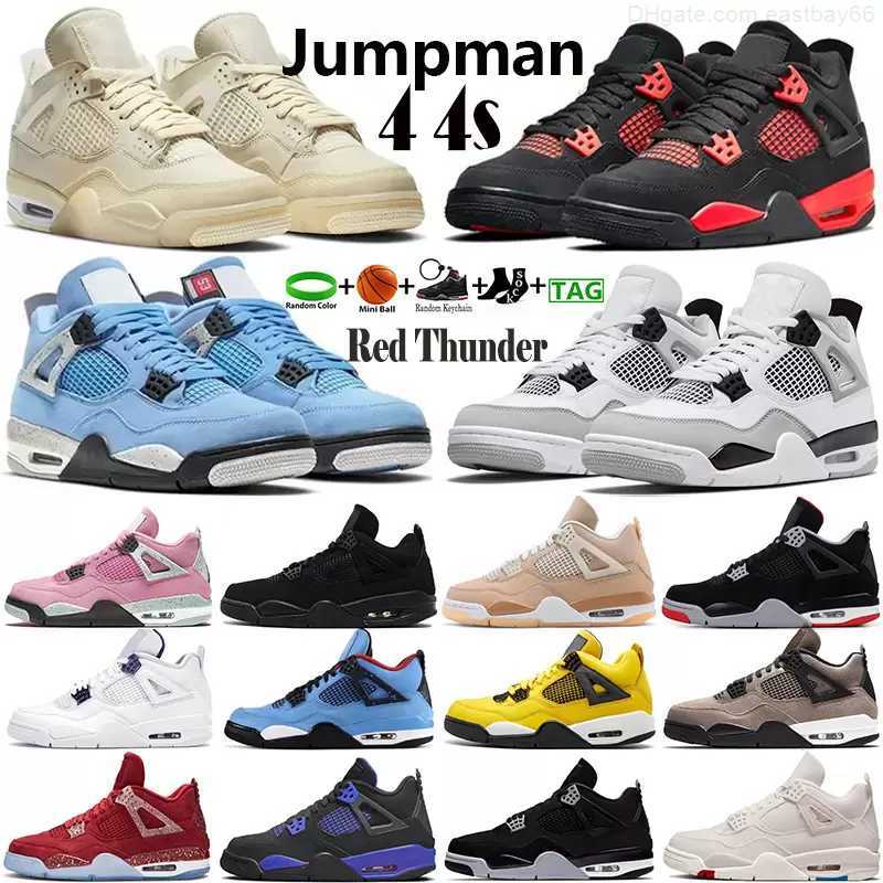 Jumpman 4 Basketball Shoes 4s Mens Women University Blue Black Cat White Cement Fire Red Cool Grey Motorsports Sport Sneaker Trainer, 33
Jumpman 4 Basketball Shoes 4s Mens Women University Blue Black Cat White Cement Fire Red Cool Grey Motorsports Sport Sneaker Trainer, 33