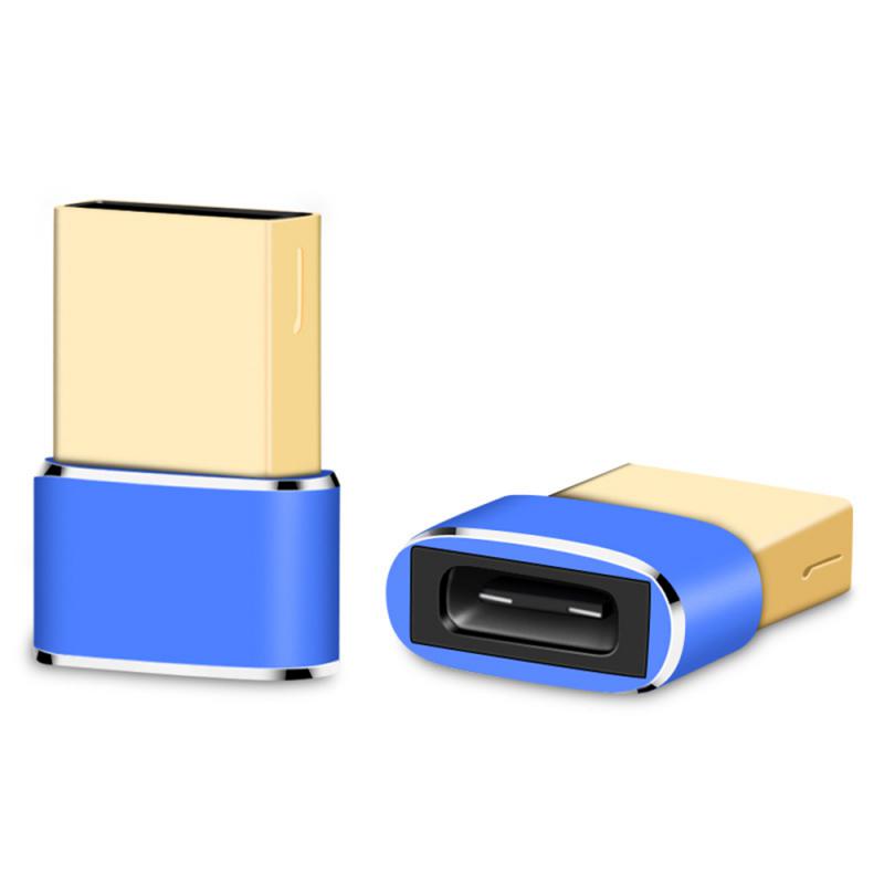 Type-C Adapter Type-c USB 2.0 Male To Type-c Female Converter Adapter USB-C Flash Drive Computer Phone Adapter