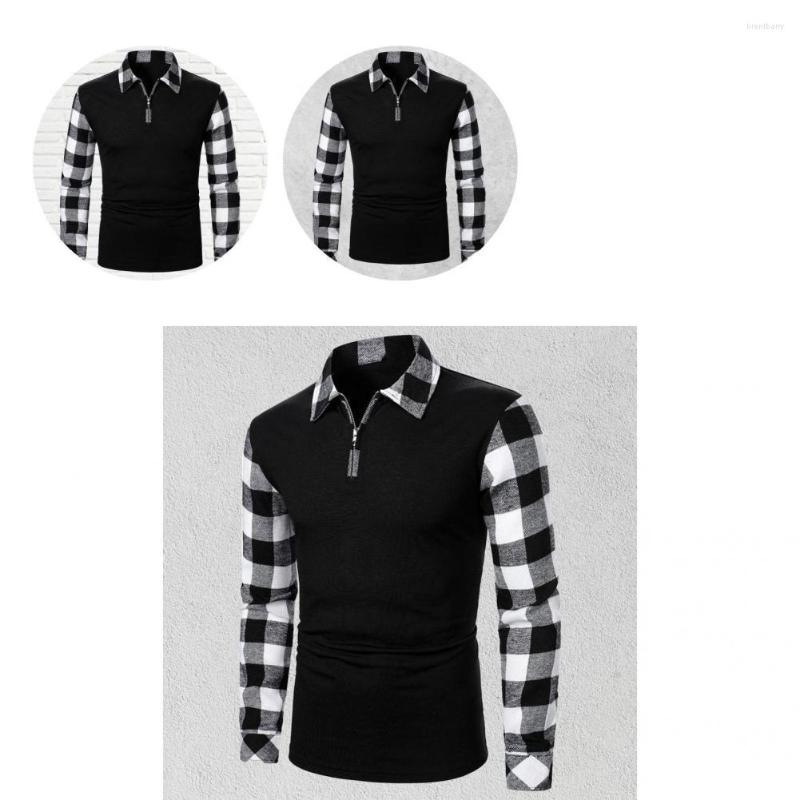 Men's Casual Shirts All-matched Soft Men Plaid T-Shirts Out-wear Turn-down Collar For Leisure, Black
Men's Casual Shirts All-matched Soft Men Plaid T-Shirts Out-wear Turn-down Collar For Leisure, Black