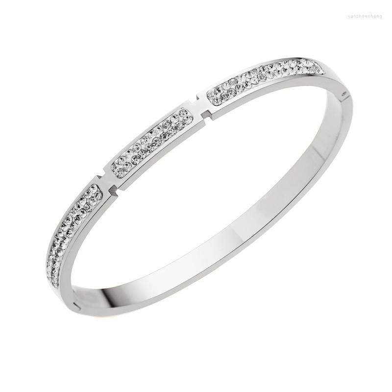 Bangle Double Row Diamonds Bracelet Luxury Designer Braceletes Fashion Jewelry For Women Christmas Gifts Temperament Couple Bracelets
Bangle Double Row Diamonds Bracelet Luxury Designer Braceletes Fashion Jewelry For Women Christmas Gifts Temperament Couple Bracelets