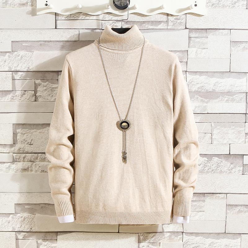 Men's Sweaters Autumn Sweater Winter Turtleneck Pullover Fashion Designer Casual Mens Long Sleeve Sweats Ropa De Hombre 2022, White 
Men's Sweaters Autumn Sweater Winter Turtleneck Pullover Fashion Designer Casual Mens Long Sleeve Sweats Ropa De Hombre 2022, White