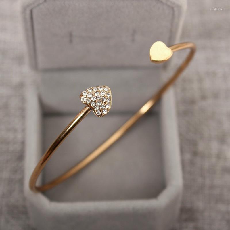 Bangle Fashion Adjustable Double Heart Crystal Love Opening Bracelet Bracelets Bangles For Women Gift
Bangle Fashion Adjustable Double Heart Crystal Love Opening Bracelet Bracelets Bangles For Women Gift