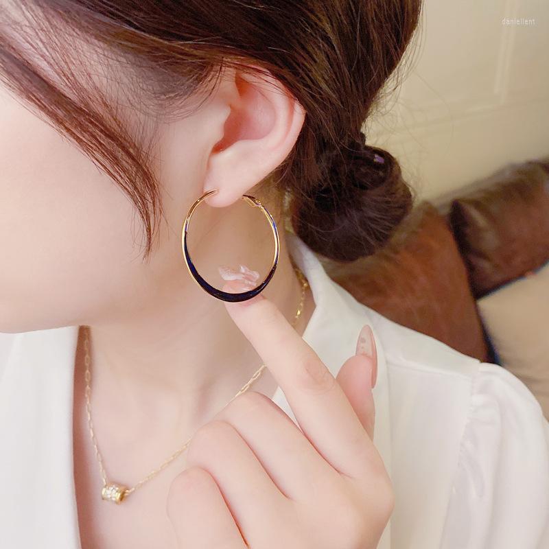 Hoop Earrings 2022 Gold Color Exaggerated Big For Women Jewelry Simple Circle Loop Party Gift
Hoop Earrings 2022 Gold Color Exaggerated Big For Women Jewelry Simple Circle Loop Party Gift