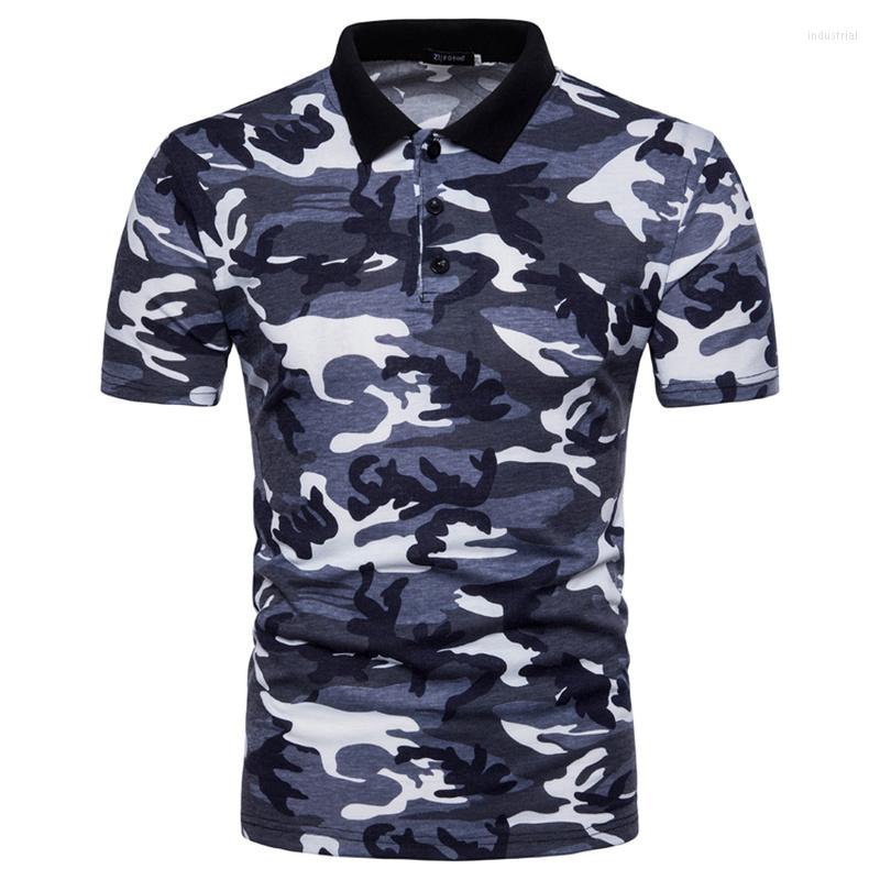 Men' Polos Men Camouflage Polo Shirts Short Sleeve Turn Down Collar Male Casual Slim Fit Printed Military Style Tops Streetwear, Gray
Men' Polos Men Camouflage Polo Shirts Short Sleeve Turn Down Collar Male Casual Slim Fit Printed Military Style Tops Streetwear, Gray