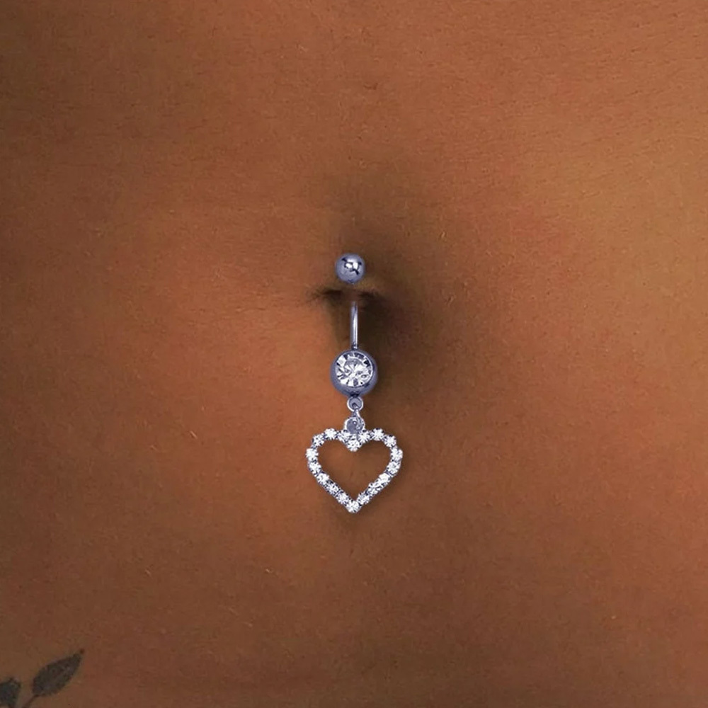 Navel Bell Button Rings Stonefans Heart Belly Nails Body Piercing Jewelry Sexy Crystal Ring Wholesale for Women 221208
Navel Bell Button Rings Stonefans Heart Belly Nails Body Piercing Jewelry Sexy Crystal Ring Wholesale for Women 221208