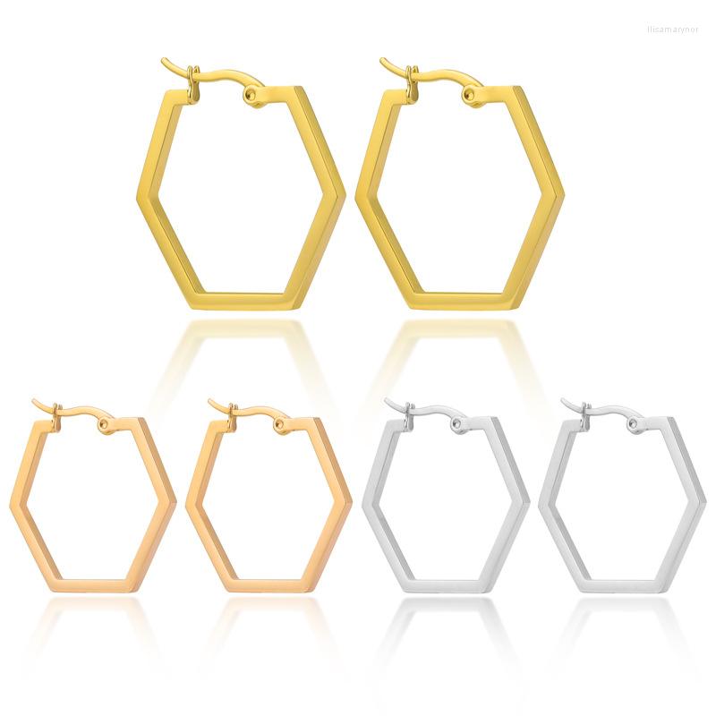 Hoop Earrings Women Geometry Soop For Simple Hexagon Stainless Steel Vintage Hoops Ear Rings Jewelry
Hoop Earrings Women Geometry Soop For Simple Hexagon Stainless Steel Vintage Hoops Ear Rings Jewelry