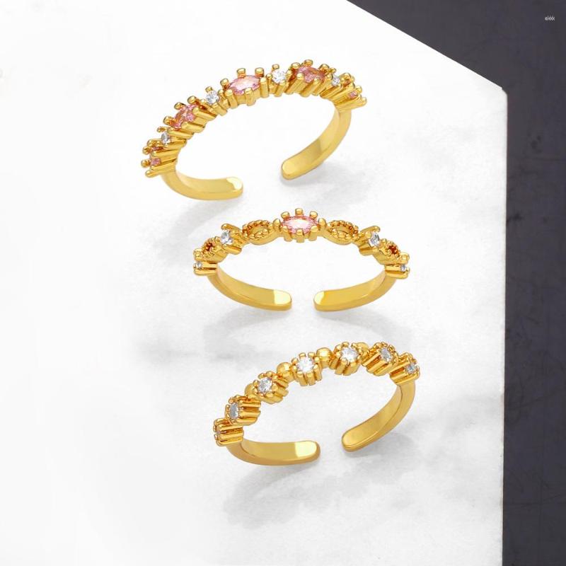 Cluster Rings OCESRIO Trendy Mini Oval CZ For Women Copper Gold Plated Adjustable Round Crystal Jewelry Wholesale Rigr49
Cluster Rings OCESRIO Trendy Mini Oval CZ For Women Copper Gold Plated Adjustable Round Crystal Jewelry Wholesale Rigr49