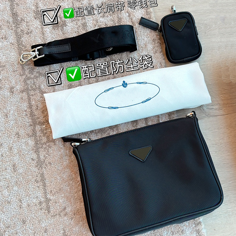 HH Designer Luxury Re-Edition nylon Shoulder Bags 3pcs Handbags wallet Fashion women men Crossbody bag Hobo purses Satchels ladies Handbag 159387, Add additional shipping fee
HH Designer Luxury Re-Edition nylon Shoulder Bags 3pcs Handbags wallet Fashion women men Crossbody bag Hobo purses Satchels ladies Handbag 159387, Add additional shipping fee