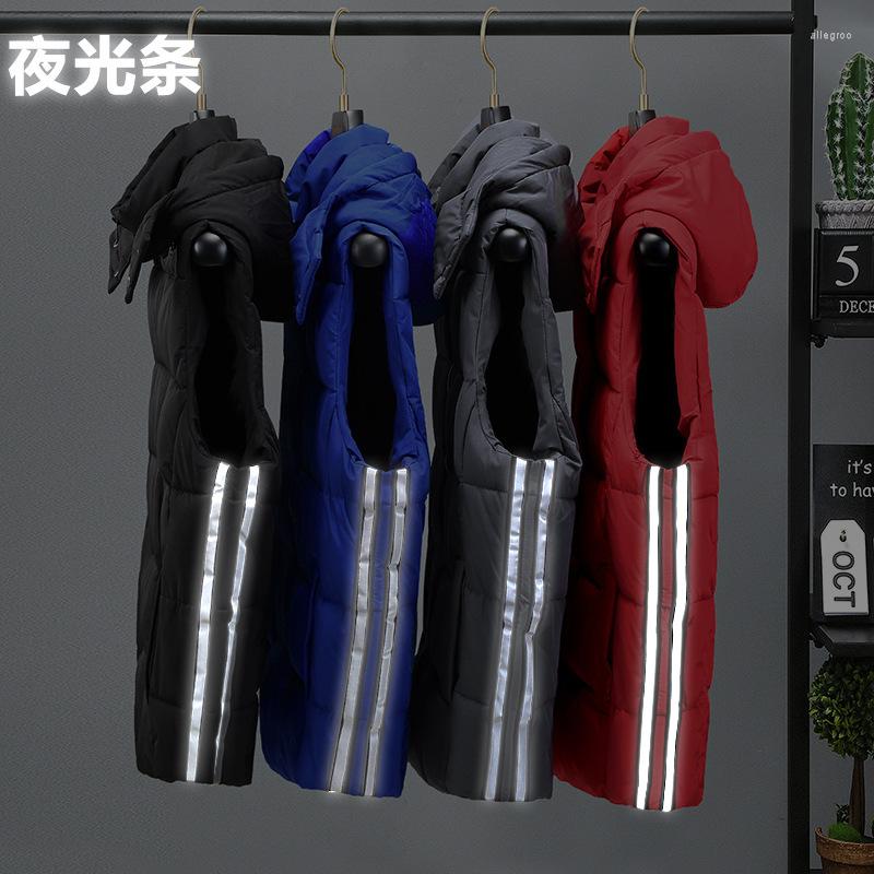 Men's Vests 2022 Men's Autumn And Winter Reflective Stripe Thick Warm Vest Youth Fashion Hooded Casual, Black
Men's Vests 2022 Men's Autumn And Winter Reflective Stripe Thick Warm Vest Youth Fashion Hooded Casual, Black