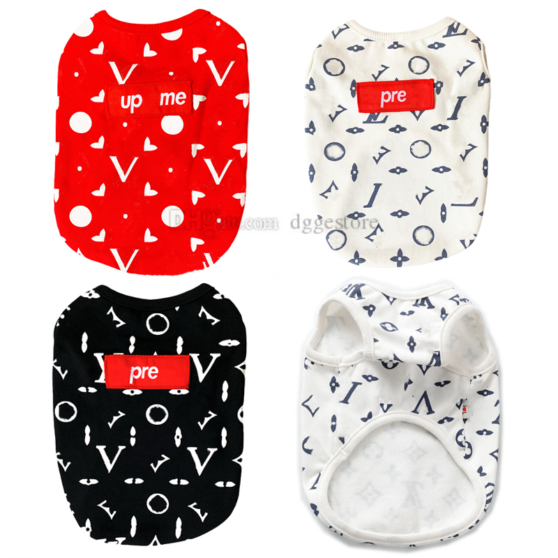Designer Dog Clothes Brand Dog Apparel Classic Old Flower Pattern Fashion Summer Cotton Pets T-Shirts Soft and Breathable Puppy Kitten Pet Shirts for Small Dogs A461, Mix color
Designer Dog Clothes Brand Dog Apparel Classic Old Flower Pattern Fashion Summer Cotton Pets T-Shirts Soft and Breathable Puppy Kitten Pet Shirts for Small Dogs A461, Mix color