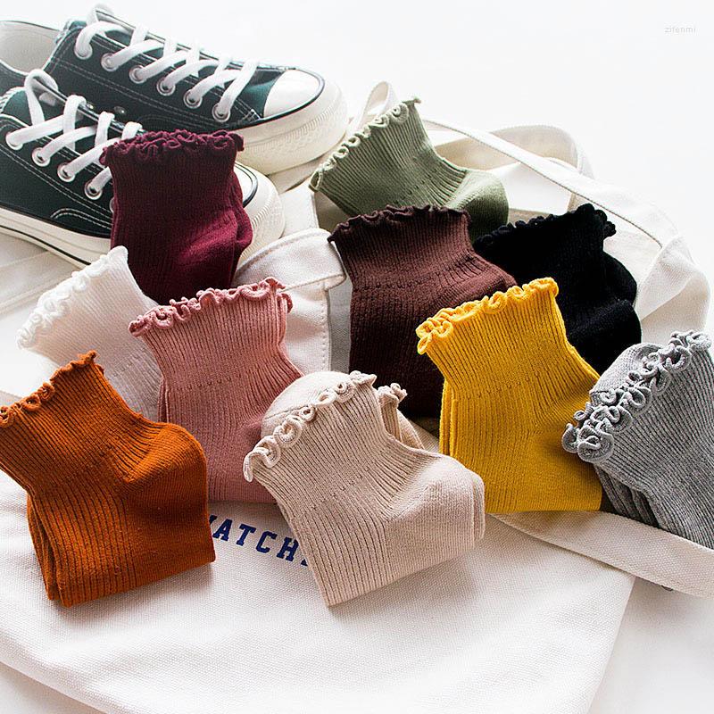 Women Socks Fashion Knitted Ankle Lace Ruffle Short Ladies Elegant Autumn Spring Woolen Knitting Solid Color, Beige
Women Socks Fashion Knitted Ankle Lace Ruffle Short Ladies Elegant Autumn Spring Woolen Knitting Solid Color, Beige