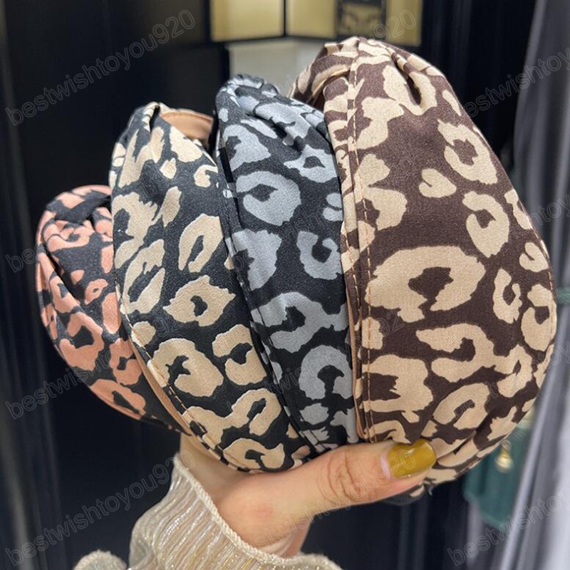 Fashion Women Headband Wide Side Cross Knot Hairband Leopard Print Turban Headwear Adult Hair Accessories
Fashion Women Headband Wide Side Cross Knot Hairband Leopard Print Turban Headwear Adult Hair Accessories