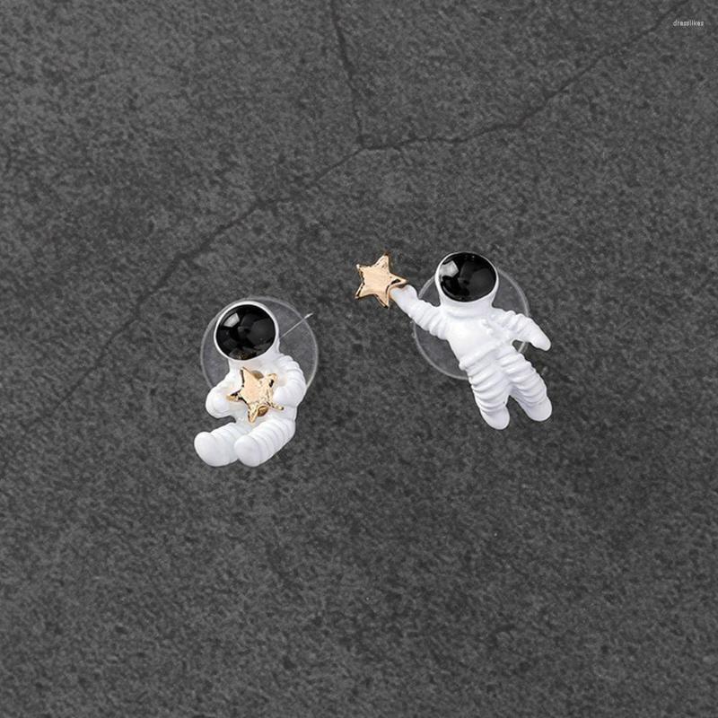 Stud Earrings Creative Cute Space Star Asymmetrical Astronaut For Women Female Cartoon Pendant Fashion Jewelry Gifts
Stud Earrings Creative Cute Space Star Asymmetrical Astronaut For Women Female Cartoon Pendant Fashion Jewelry Gifts