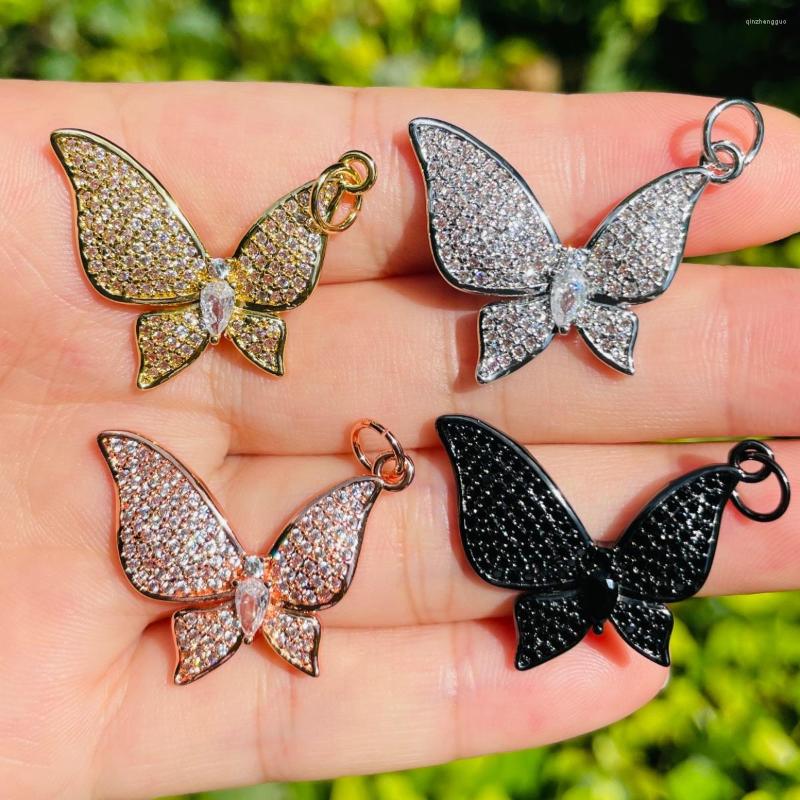 Charms 5pcs Cubic Zirconia Pave Butterfly Charm For Women Bracelet Necklace Making Exquisite Pendant Handcraft Jewelry Accessory Supply
Charms 5pcs Cubic Zirconia Pave Butterfly Charm For Women Bracelet Necklace Making Exquisite Pendant Handcraft Jewelry Accessory Supply