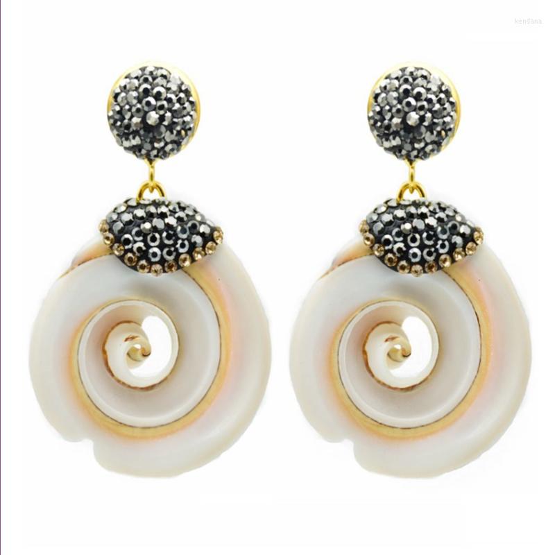 Stud Earrings FYJS Unique Light Yellow Gold Color Round Hollow White Shell For Women Jewelry
Stud Earrings FYJS Unique Light Yellow Gold Color Round Hollow White Shell For Women Jewelry