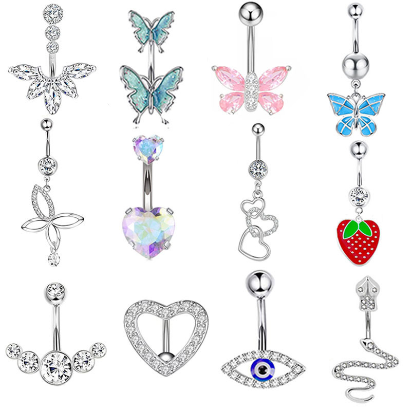 Navel Bell Button Rings 1PCS Butterfly Belly Piercing Jewelry 14G Heart Ring Body Bee Bars Ombligo 221208
Navel Bell Button Rings 1PCS Butterfly Belly Piercing Jewelry 14G Heart Ring Body Bee Bars Ombligo 221208