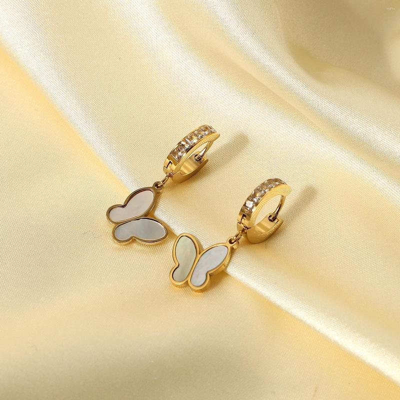 Hoop Earrings Stainless Steel Gold Small Hoops Butterfly Women Oorringen Pendientes Mujer 2022 Piercing Aretes Jewelry Brincos
Hoop Earrings Stainless Steel Gold Small Hoops Butterfly Women Oorringen Pendientes Mujer 2022 Piercing Aretes Jewelry Brincos