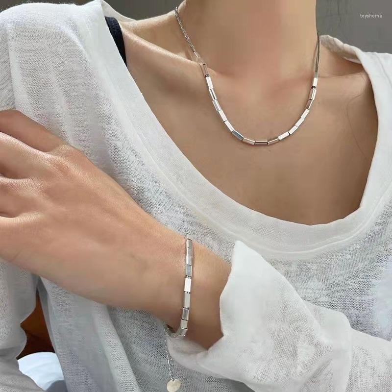 Necklace Earrings Set 1 Piece/2 Piece/set Small Square Stainless Steel Bracelet Simple Fashion Jewelry For Women Link Chain Sets Wedding, Picture shown
Necklace Earrings Set 1 Piece/2 Piece/set Small Square Stainless Steel Bracelet Simple Fashion Jewelry For Women Link Chain Sets Wedding, Picture shown