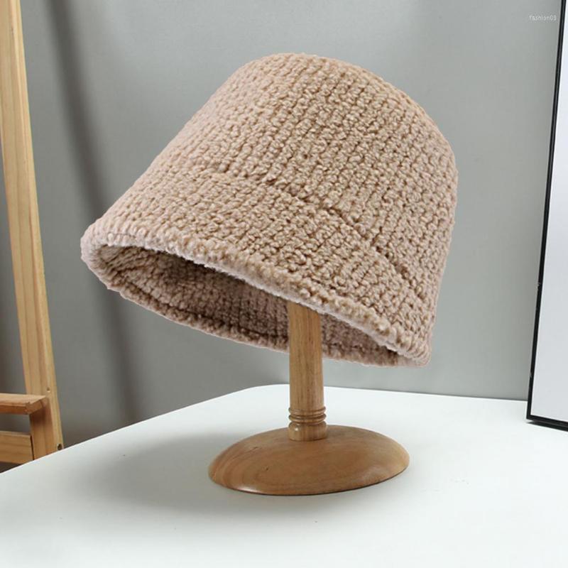Berets Winter Bucket Hat Solid Color Knitted Ear Protection Cold-proof Thick No Brim Sunscreen Women For Daily Life, White
Berets Winter Bucket Hat Solid Color Knitted Ear Protection Cold-proof Thick No Brim Sunscreen Women For Daily Life, White