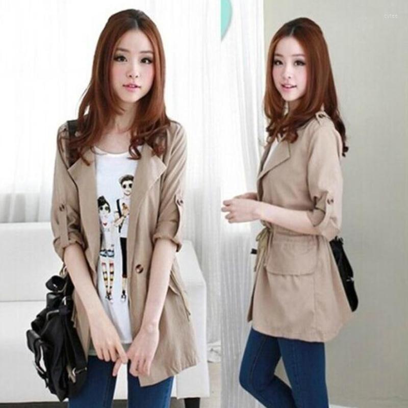 Women's Trench Coats Fashion Autumn Women Long Windbreaker Coat Casual Drawstring Sleeve Spring Women's Cloak, Pink
Women's Trench Coats Fashion Autumn Women Long Windbreaker Coat Casual Drawstring Sleeve Spring Women's Cloak, Pink