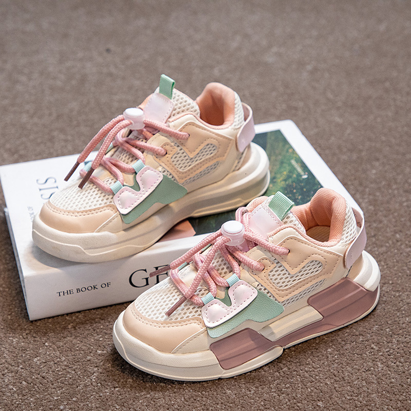 Sneakers Spring Children Girl Pink Shoes Autumn Mesh Breathable Kids for 5 18 Yrs Boy Lightweight Running Shoe Walking Soft 221207
Sneakers Spring Children Girl Pink Shoes Autumn Mesh Breathable Kids for 5 18 Yrs Boy Lightweight Running Shoe Walking Soft 221207