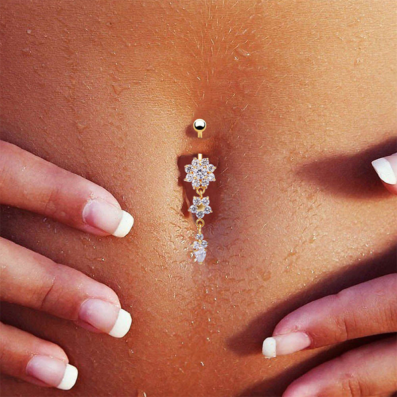 Navel Bell Button Rings Fashion Sexy Piercing Nail Body Jewelry Flower Pendant Crystal Belly for Women Girls 77 3 221208
Navel Bell Button Rings Fashion Sexy Piercing Nail Body Jewelry Flower Pendant Crystal Belly for Women Girls 77 3 221208