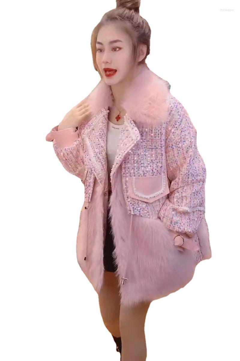 Women' Down Medium And Long Style Maomao Coat Young Fashion Short Autumn Winter Street, Black
Women' Down Medium And Long Style Maomao Coat Young Fashion Short Autumn Winter Street, Black