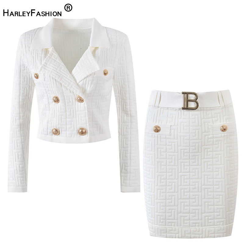 Two Piece Dress Brand Fall Women Stretch Knit Sets Texture Pattern Long Sleeve Cardigan Sweater Tops Slim Skirt Belt 2 Color Option OL 221207, Black skirt
Two Piece Dress Brand Fall Women Stretch Knit Sets Texture Pattern Long Sleeve Cardigan Sweater Tops Slim Skirt Belt 2 Color Option OL 221207, Black skirt