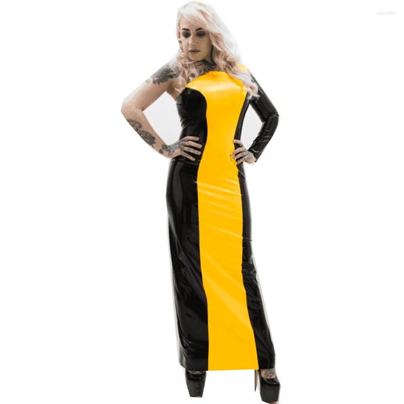 Casual Dresses One Sleeve Maxi Dress Long PVC Ankle Length Black Red Bodycon Sexy Crossdresser Plus Size Sissy Vestdios
Casual Dresses One Sleeve Maxi Dress Long PVC Ankle Length Black Red Bodycon Sexy Crossdresser Plus Size Sissy Vestdios