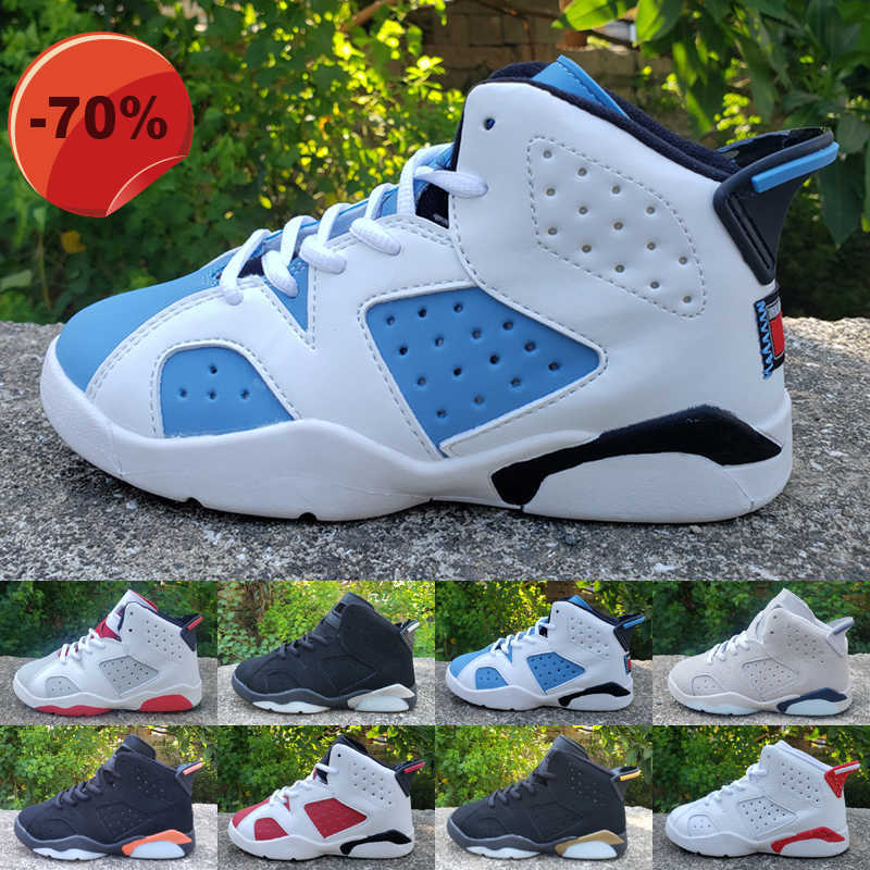 High shoes Jumpman 6s 6 University Blue Kids Basketball shoes Children Royal Blue Carmine DMP Red Oreo Black Infrared 2022 Boys Girls trainers sports, As photo 5
High shoes Jumpman 6s 6 University Blue Kids Basketball shoes Children Royal Blue Carmine DMP Red Oreo Black Infrared 2022 Boys Girls trainers sports, As photo 5