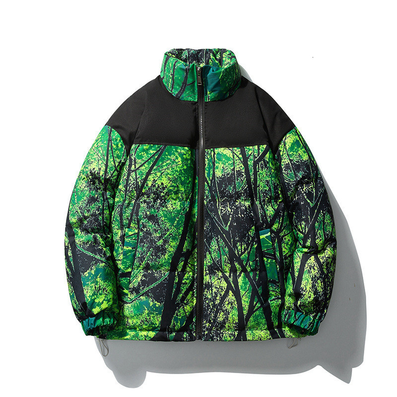 Men's Down Parkas Fashion Patchwork Puffer Cotton Padded Thick Warm Printed Overcoat Winter Thermal Outerwear Forest Pattern 221207, Green
Men's Down Parkas Fashion Patchwork Puffer Cotton Padded Thick Warm Printed Overcoat Winter Thermal Outerwear Forest Pattern 221207, Green