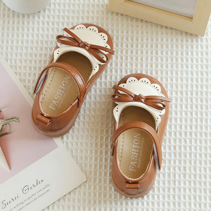 Children Baby Girls Shoes Princess Single Shoes For Girl Kids Casual Fashion Bow PU Shoes Size 21-30, Brown
Children Baby Girls Shoes Princess Single Shoes For Girl Kids Casual Fashion Bow PU Shoes Size 21-30, Brown
