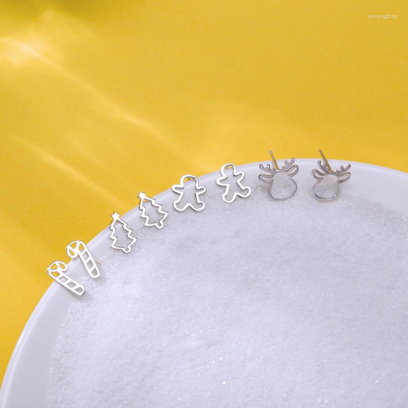 Stud Earrings Cute For Women 925 Sterling Earring Christmas Tree Elk Silent Night Ear Bones Clip Jewelry Gift Fashion Young Girl
Stud Earrings Cute For Women 925 Sterling Earring Christmas Tree Elk Silent Night Ear Bones Clip Jewelry Gift Fashion Young Girl