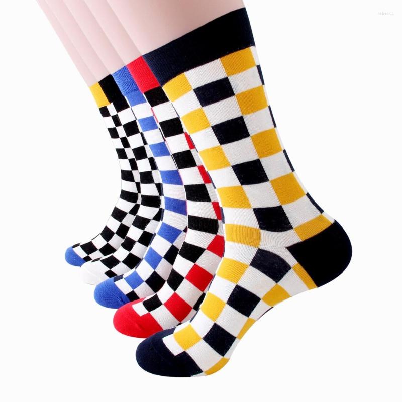 Men's Socks European American Men Checkered Color Trend Cross-border National Wind Creative, Random delivery
Men's Socks European American Men Checkered Color Trend Cross-border National Wind Creative, Random delivery