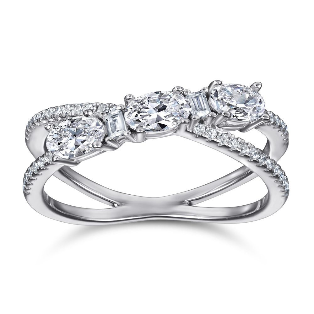Wedding Accessories Pure Silver Engagement Rings Fadeless Single Diamond Birdal Ring Proposal Ring No Fading Ladies Jewelry TL-500
Wedding Accessories Pure Silver Engagement Rings Fadeless Single Diamond Birdal Ring Proposal Ring No Fading Ladies Jewelry TL-500