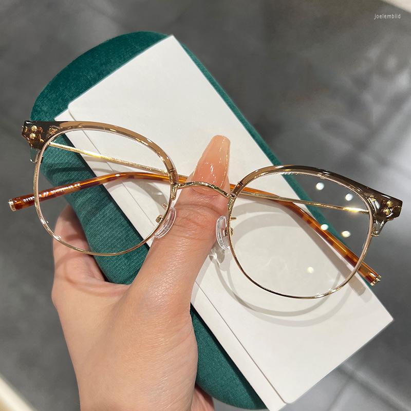 Sunglasses Design Myopia Glasses Men Women Tan Round Frame Short-sighted Eyeglasses Unisex Prescription Near Sight Eyewear With Diopter
Sunglasses Design Myopia Glasses Men Women Tan Round Frame Short-sighted Eyeglasses Unisex Prescription Near Sight Eyewear With Diopter