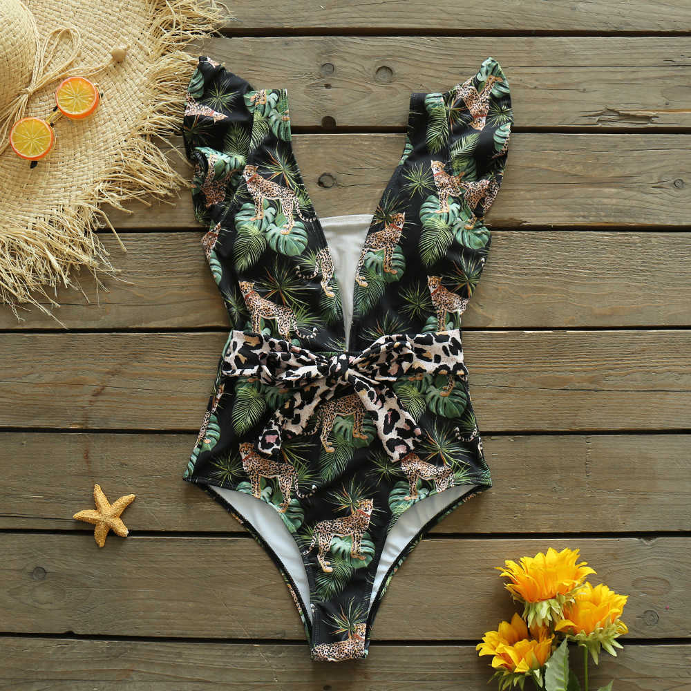 Swim Wear 2022 New Sexy One Piece Swimsuit Female Women Strappy Leopard Print Bathing Suit Ruffle Swimwear Backless Beach Wear Monokini T221208
Swim Wear 2022 New Sexy One Piece Swimsuit Female Women Strappy Leopard Print Bathing Suit Ruffle Swimwear Backless Beach Wear Monokini T221208